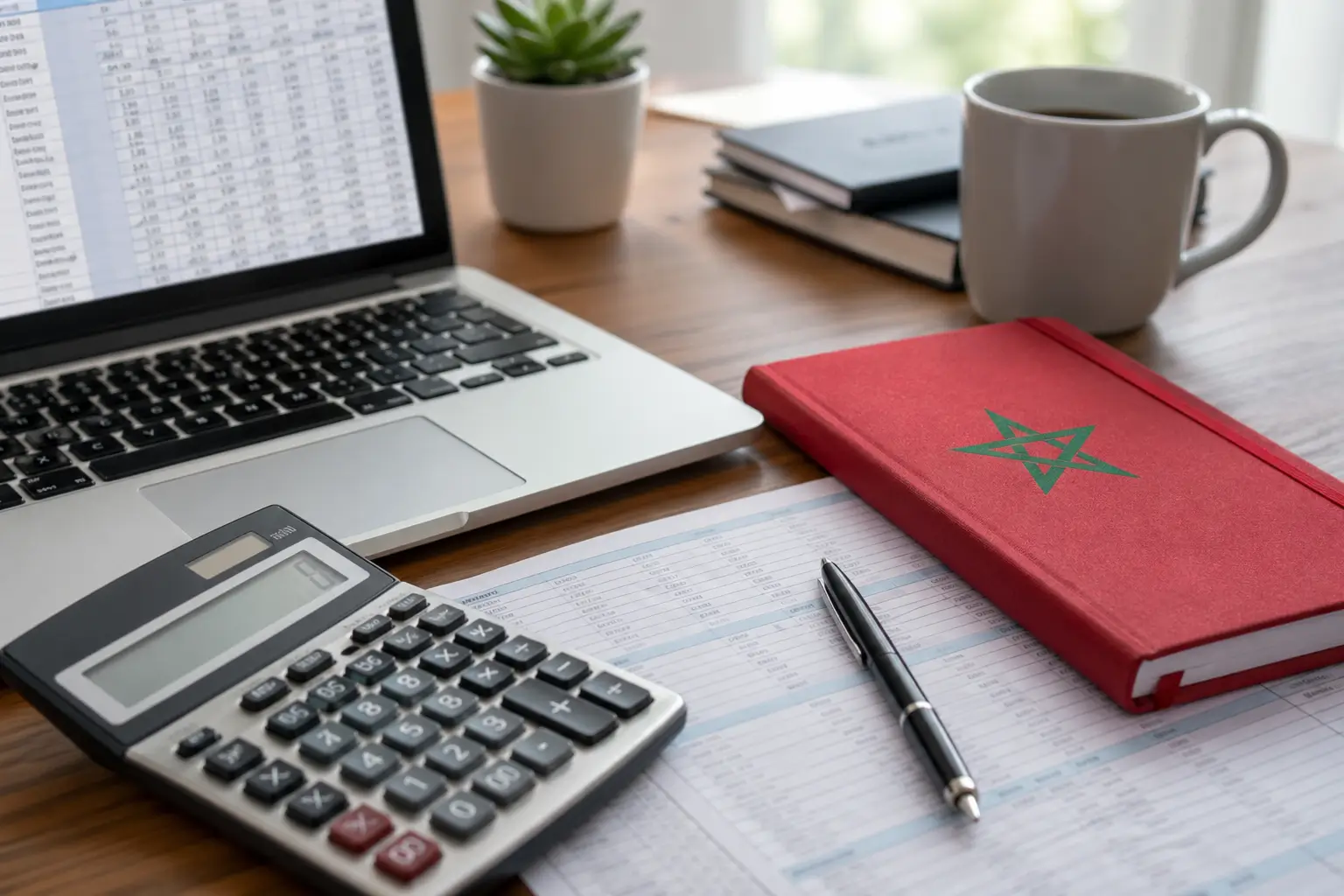 دليل أداة حساب الأجر في المغرب: احسب صافي راتبك بدقة