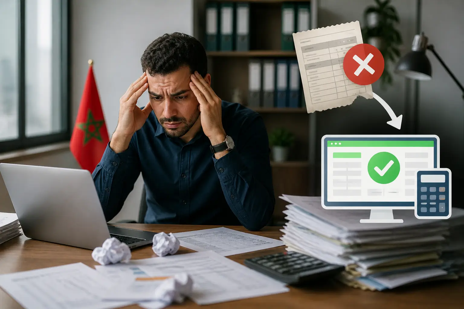 أخطاء حساب الراتب في المغرب وكيف تتجنبها بالأداة الصحيحة