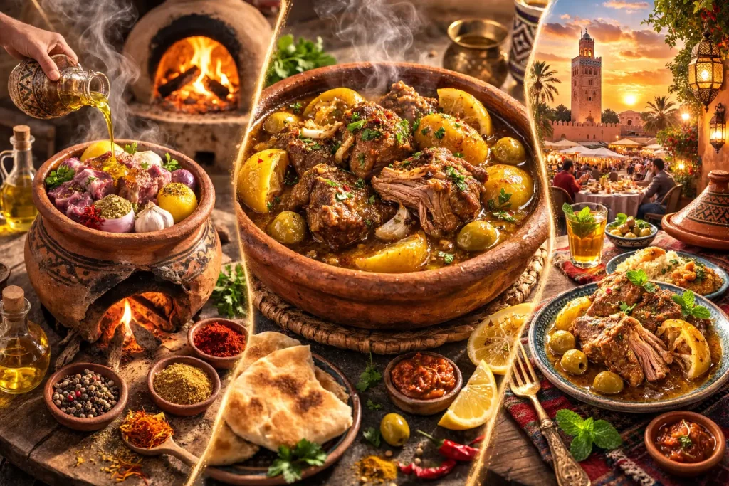 Moroccan Tangia Marrakech Authentic Red City Taste 2 Tangia Marrakech